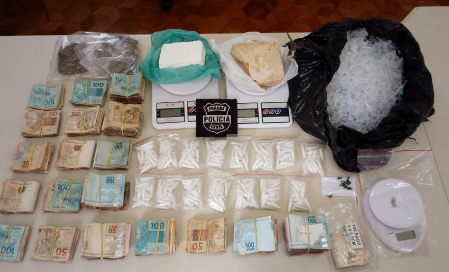 PCPR prende cinco pessoas por tráfico de drogas na RMC