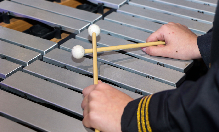 Curitiba, 06 de agosto de 2019. Concerto da Banda de Música do Colégio da Polícia Militar.