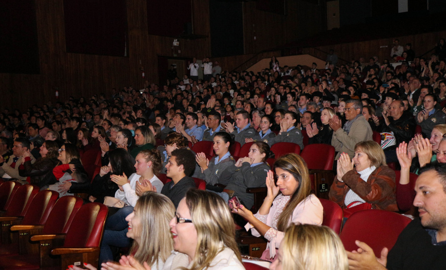 Curitiba, 06 de agosto de 2019. Concerto da Banda de Música do Colégio da Polícia Militar.