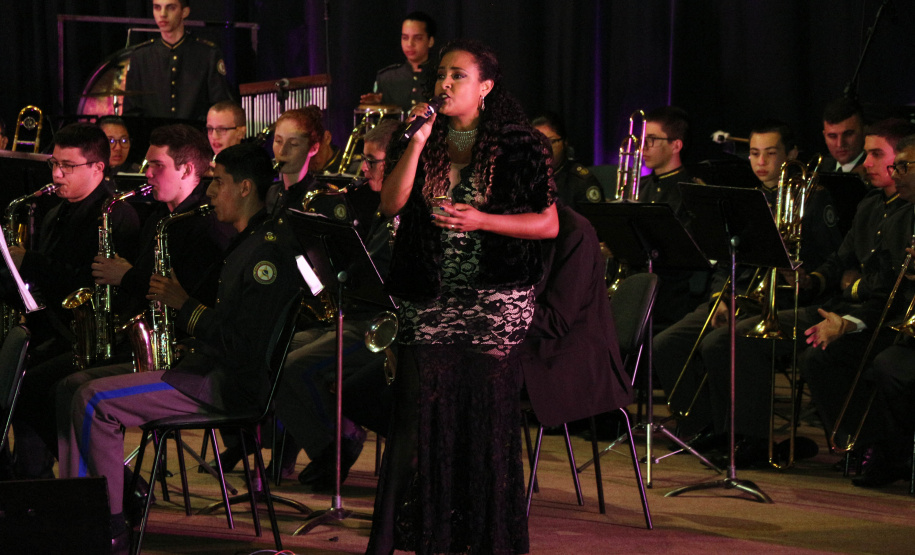 Curitiba, 06 de agosto de 2019. Concerto da Banda de Música do Colégio da Polícia Militar.