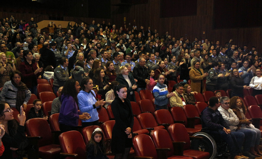 Curitiba, 06 de agosto de 2019. Concerto da Banda de Música do Colégio da Polícia Militar.