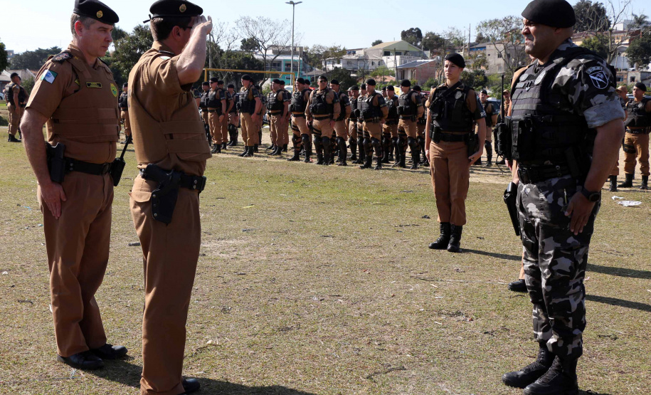 Curitiba, 16 de agosto de 2019. Operação 1º CRPM