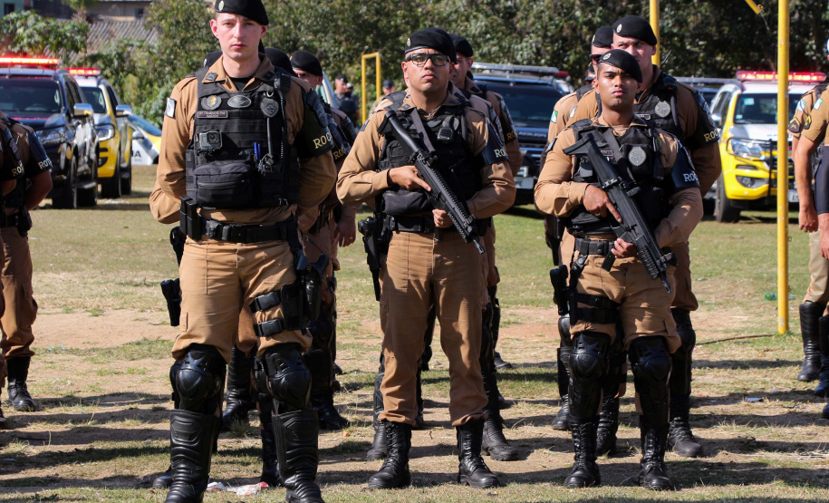 Curitiba, 16 de agosto de 2019. Operação 1º CRPM