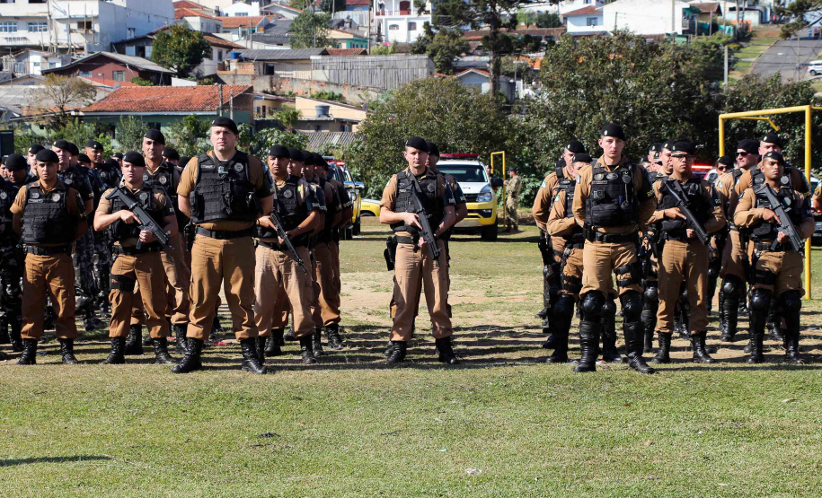 Curitiba, 16 de agosto de 2019. Operação 1º CRPM