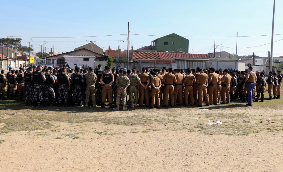 Curitiba, 16 de agosto de 2019. Operação 1º CRPM