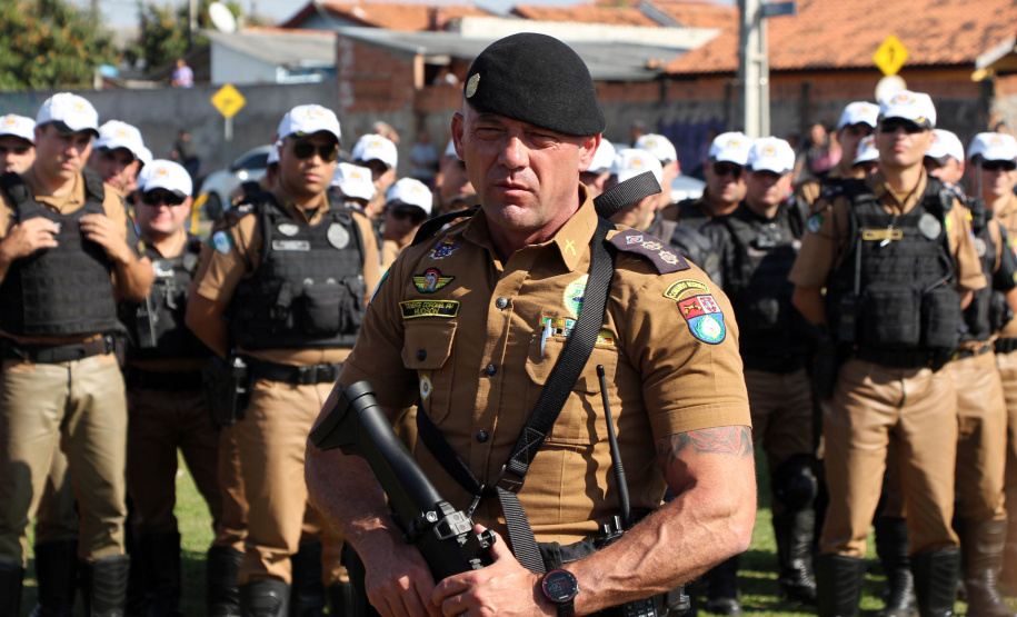 Curitiba, 16 de agosto de 2019. Operação 1º CRPM