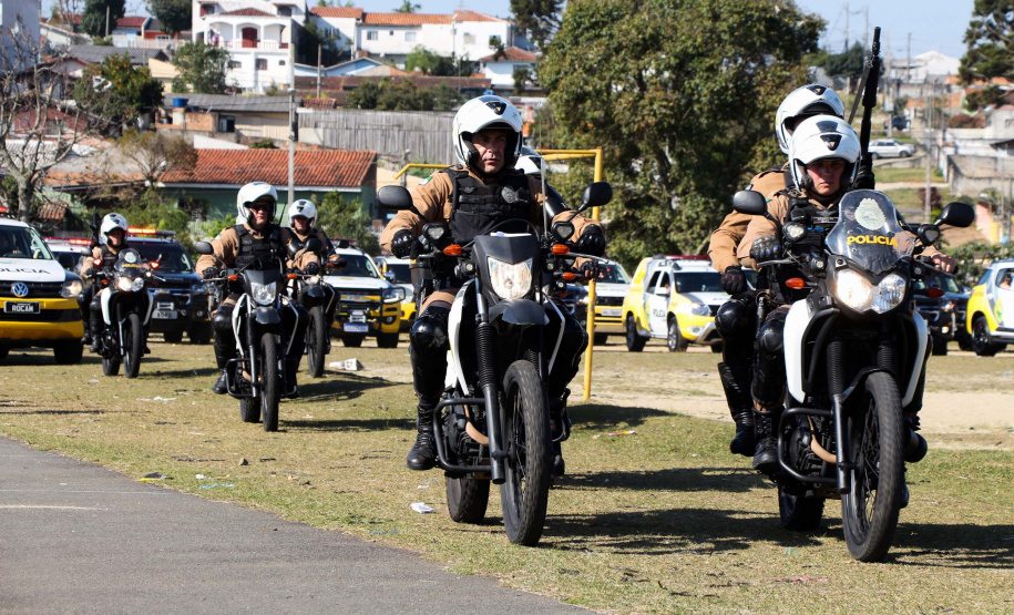 Curitiba, 16 de agosto de 2019. Operação 1º CRPM