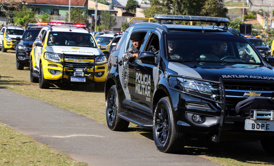 Curitiba, 16 de agosto de 2019. Operação 1º CRPM
