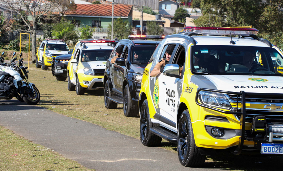 Curitiba, 16 de agosto de 2019. Operação 1º CRPM