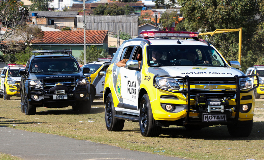 Curitiba, 16 de agosto de 2019. Operação 1º CRPM