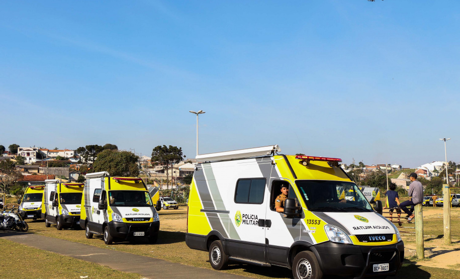 Curitiba, 16 de agosto de 2019. Operação 1º CRPM