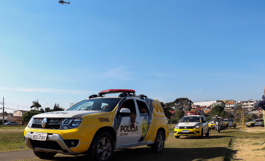 Curitiba, 16 de agosto de 2019. Operação 1º CRPM