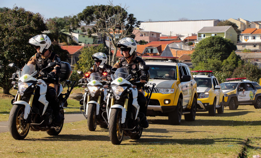 Curitiba, 16 de agosto de 2019. Operação 1º CRPM