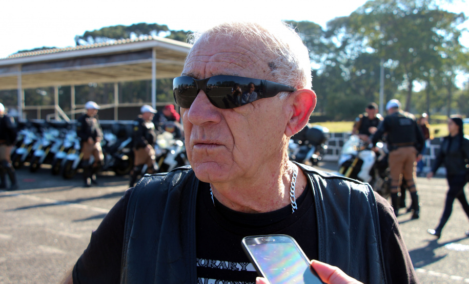 São José dos Pinhais, 17 de agosto de 2019. Passeio Motociclisto da PMPR.