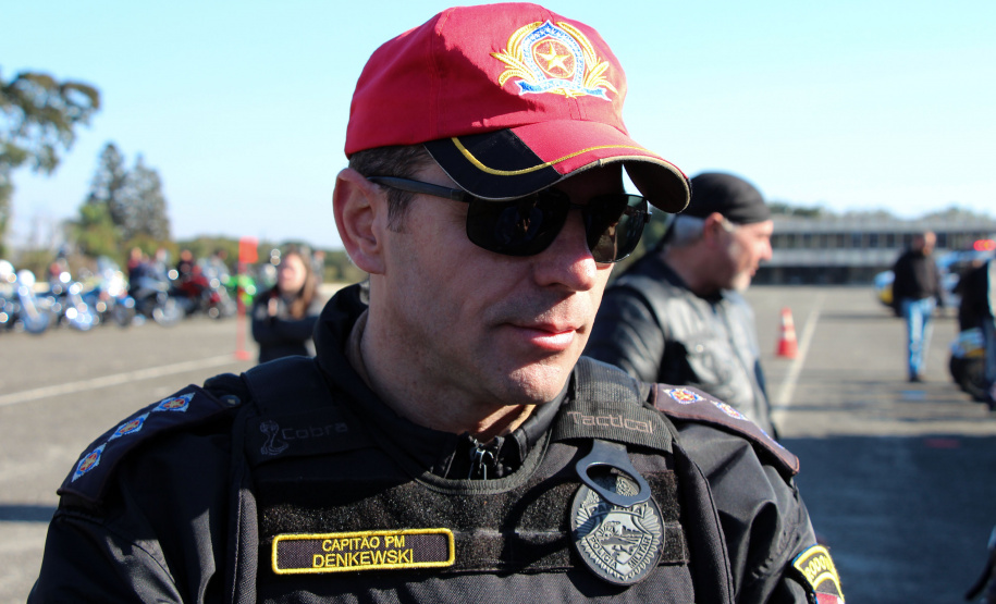 São José dos Pinhais, 17 de agosto de 2019. Passeio Motociclisto da PMPR. Foto: Capitão Denkewski, do BPRv.
