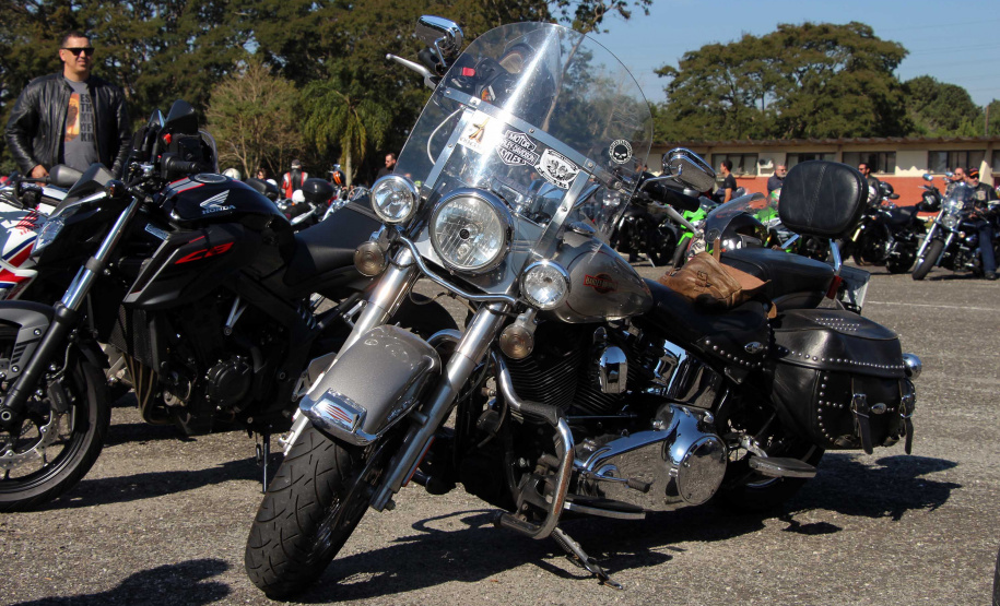 São José dos Pinhais, 17 de agosto de 2019. Passeio Motociclisto da PMPR.