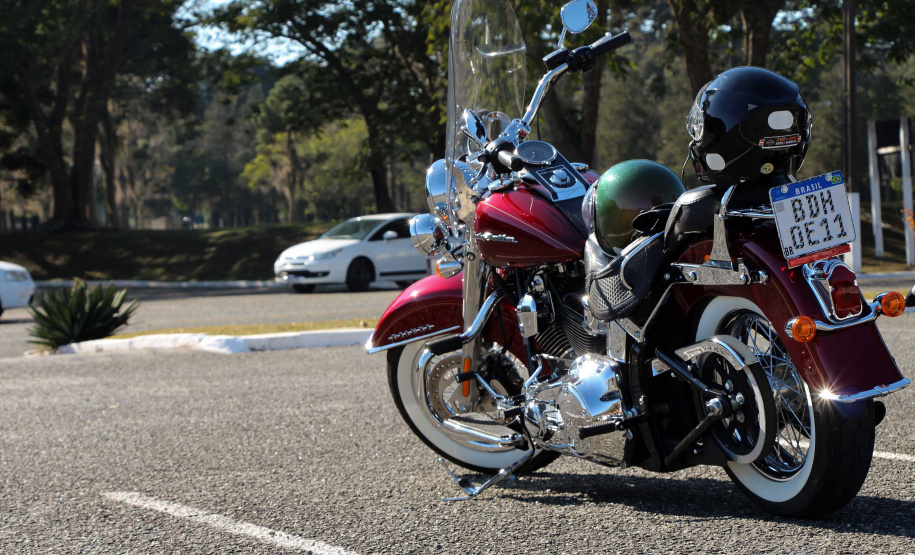 São José dos Pinhais, 17 de agosto de 2019. Passeio Motociclisto da PMPR.