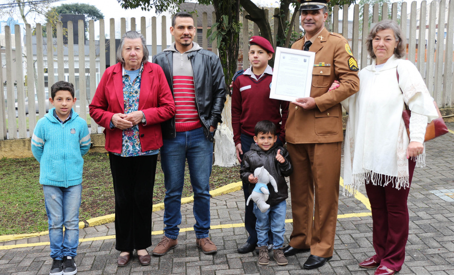 Curitiba, 20 de agosto de 2019.  Entrega de Ambulancia HPM. Foto: 2º Sgt Jose Odair de Lima e familiares.