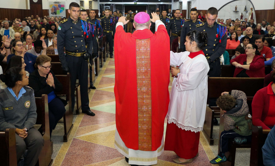 Curitiba, 30 de agosto de 2019. Missa em Comemoração aos 165 Anos da PMPR