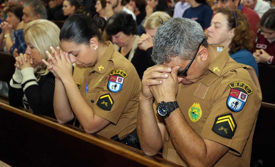 Curitiba, 30 de agosto de 2019. Missa em Comemoração aos 165 Anos da PMPR