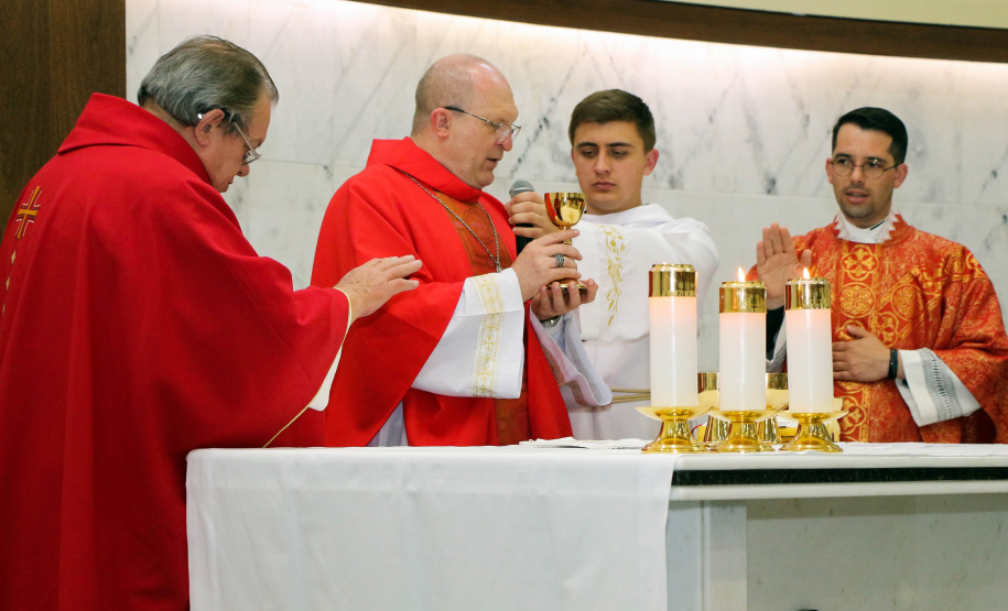 Curitiba, 30 de agosto de 2019. Missa em Comemoração aos 165 Anos da PMPR