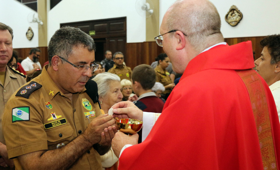 Curitiba, 30 de agosto de 2019. Missa em Comemoração aos 165 Anos da PMPR