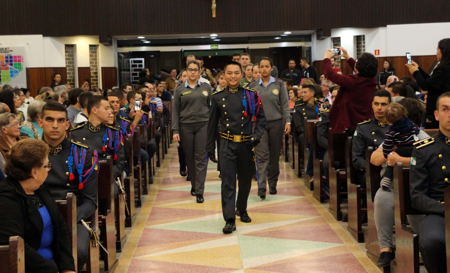 Curitiba, 30 de agosto de 2019. Missa em Comemoração aos 165 Anos da PMPR