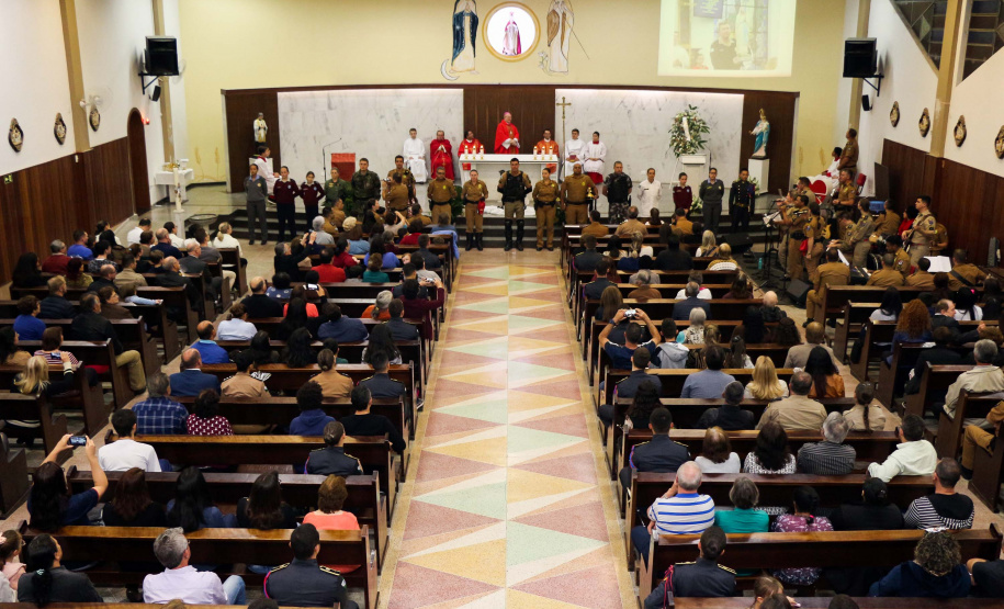 Curitiba, 30 de agosto de 2019. Missa em Comemoração aos 165 Anos da PMPR