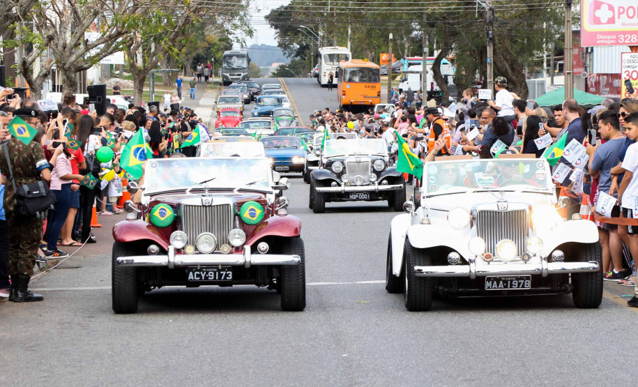 Curitiba, 31 de agosto de 2019.  Desfile Cívico e Militar - Semana da Pátria