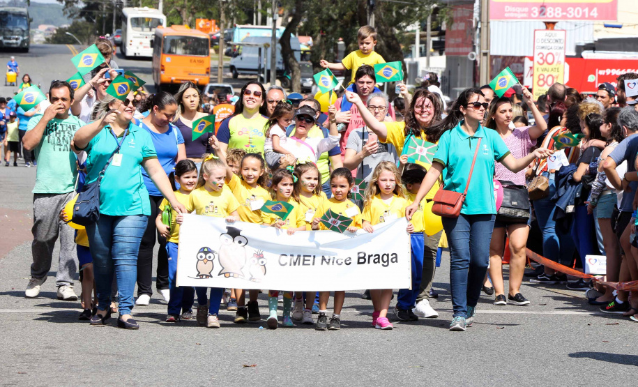 Curitiba, 31 de agosto de 2019.  Desfile Cívico e Militar - Semana da Pátria