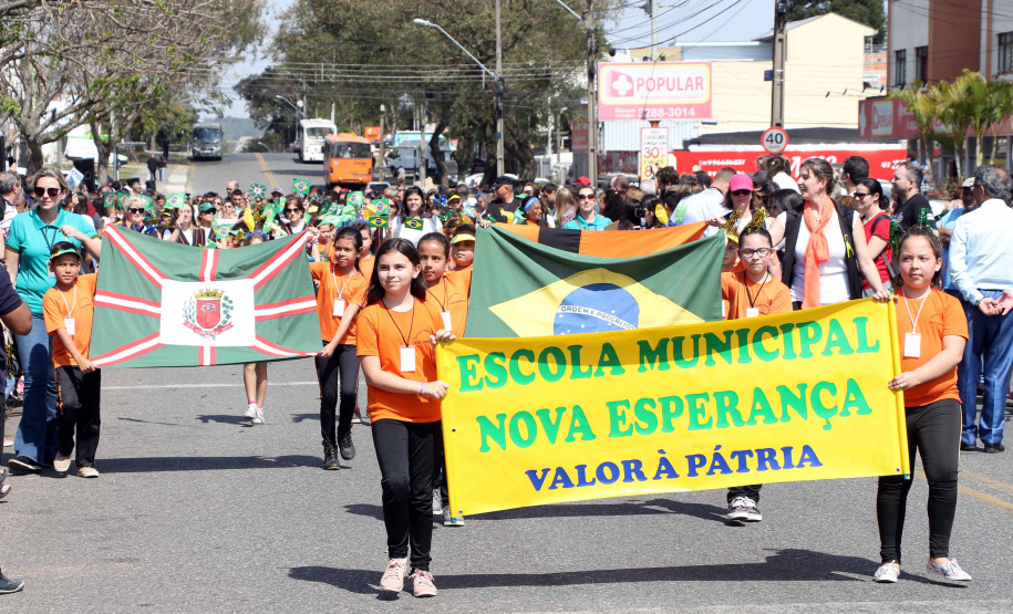 Curitiba, 31 de agosto de 2019.  Desfile Cívico e Militar - Semana da Pátria