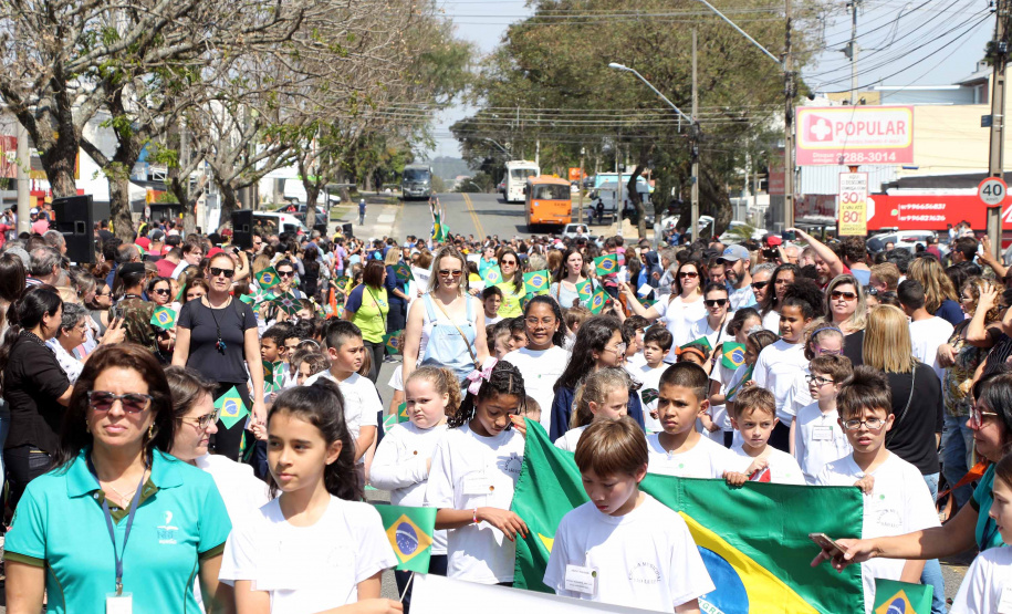 Curitiba, 31 de agosto de 2019.  Desfile Cívico e Militar - Semana da Pátria