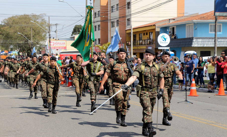 Curitiba, 31 de agosto de 2019.  Desfile Cívico e Militar - Semana da Pátria