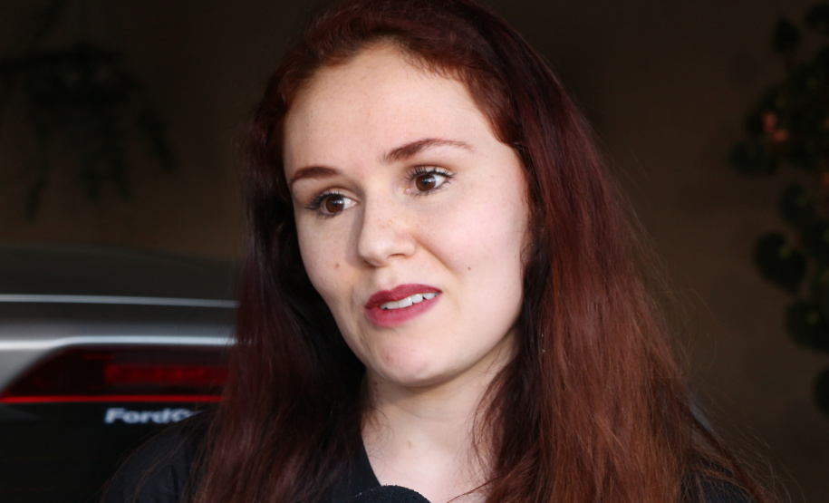 Curitiba, 30 de agosto de 2019.  Despedida Sgt Daniel Rone. Foto: entrevista filha do Sgt Daniel.