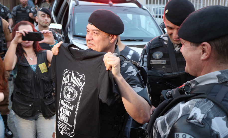 Curitiba, 30 de agosto de 2019.  Despedida Sgt Daniel Rone.