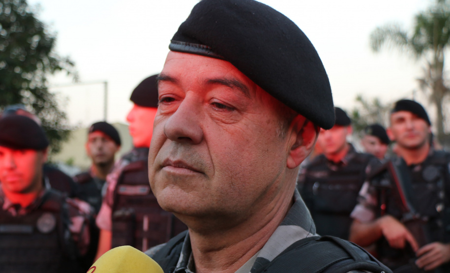 Curitiba, 30 de agosto de 2019.  Despedida Sgt Daniel Rone. Foto: entrevista Sgt Daniel.