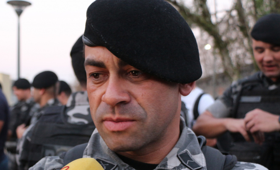 Curitiba, 30 de agosto de 2019.  Despedida Sgt Daniel Rone. Foto: entrevista Sd Lemes.