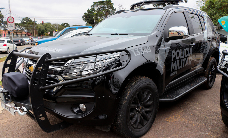 Curitiba, 02 de semtembro de 2019.  Flagrante de Tráfico de Drogas - BOPE