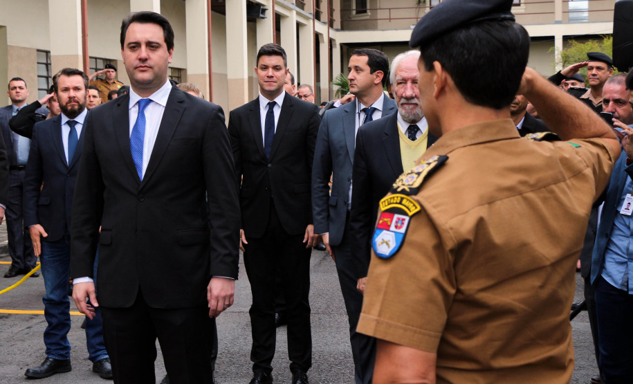 Curitiba, 04 de setembro de 2019. Solenidade de Abertura de Concurso para Polícia Militar e Polícia Civil.