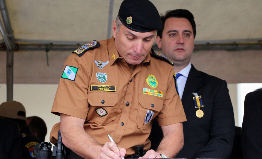 Curitiba, 04 de setembro de 2019. Solenidade de Abertura de Concurso para Polícia Militar e Polícia Civil.
