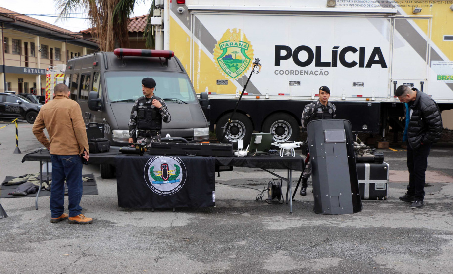 Curitiba, 04 de setembro de 2019. Solenidade de Abertura de Concurso para Polícia Militar e Polícia Civil.
