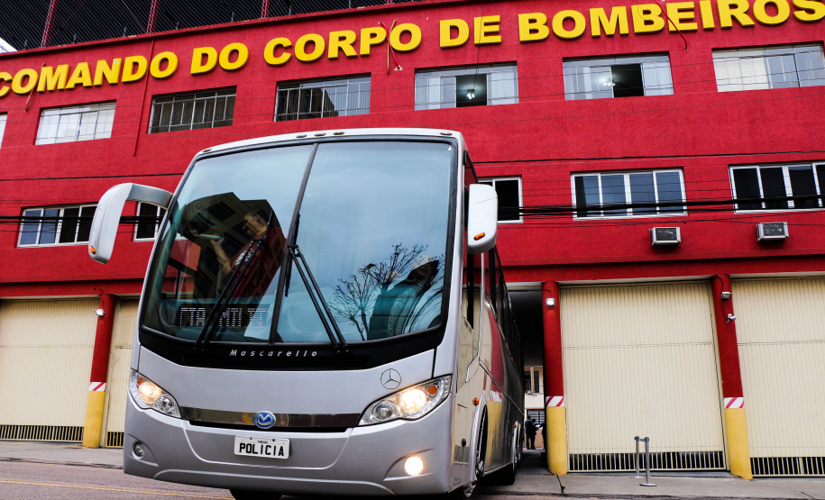 04-09-2019 Bombeiros Militares Viajam em Apoio ao Pará. Curitiba, 04 de setembro de 2019. Bombeiros Militares Viajam em Apoio ao Pará.