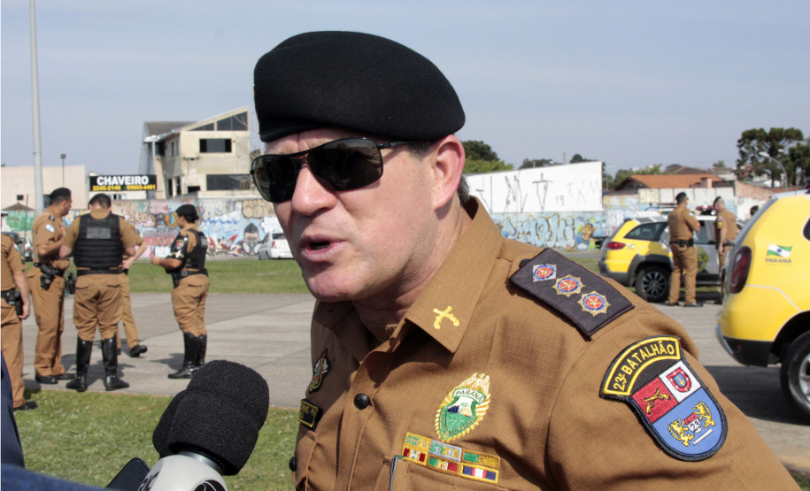 Curitiba recebe reforço de policiamento da PM com a Operação Saturação