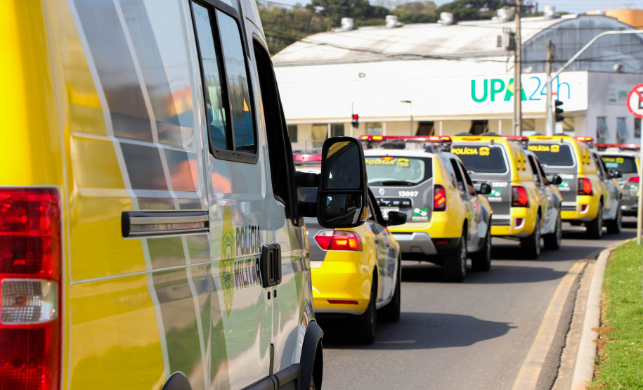 Curitiba, 10 de setembro de 2019. Lançamento Operação Saturação 1º CRPM
