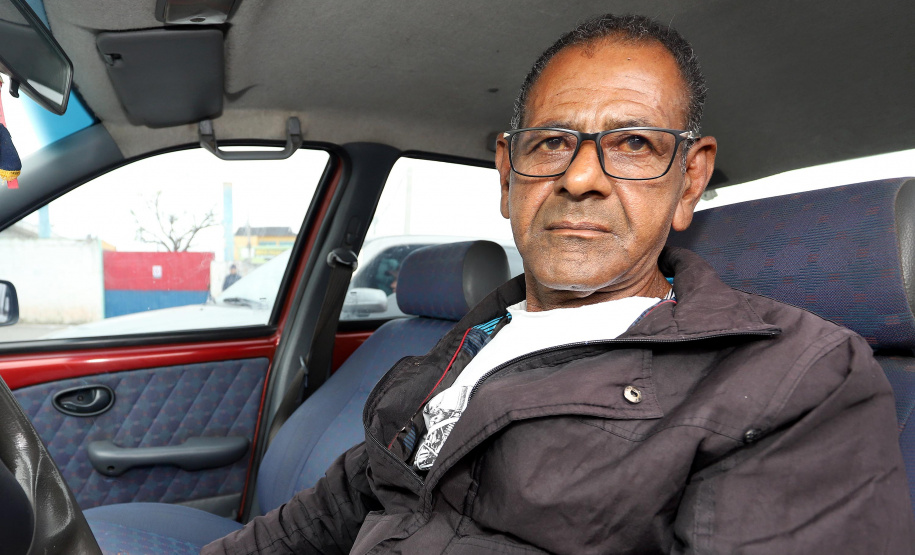 Escola Segura - Carlos Machado, pai de aluno.Piraquara, 13-09-19.Foto: Arnaldo Alves / AEN.