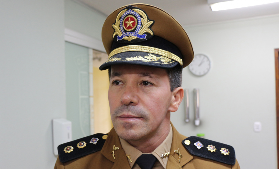 Curitiba, 13 de Setembro de 2019. Aniversario 13º BPM. Foto: entrevista Ten Cel Carlos Alberto Rodrigues Assunção Comandante do 13° BPM.