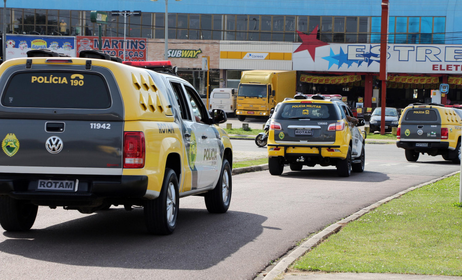 Curitiba, 10 de setembro de 2019. Lançamento Operação Saturação 1º CRPM
