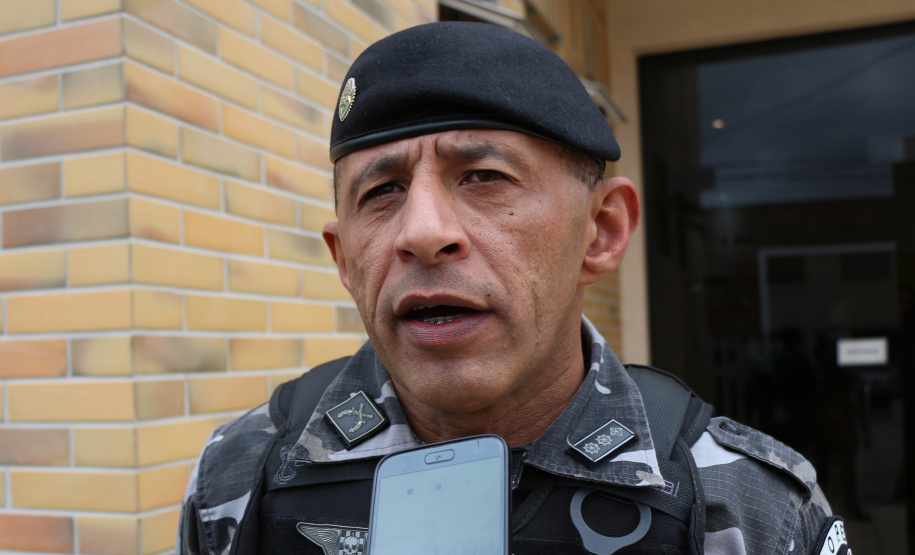 Curitiba, 23 de setembro de 2019. Aula inaugural Curso de Operações taticas Verticais. Foto: entrevista Ten Cel Barros.