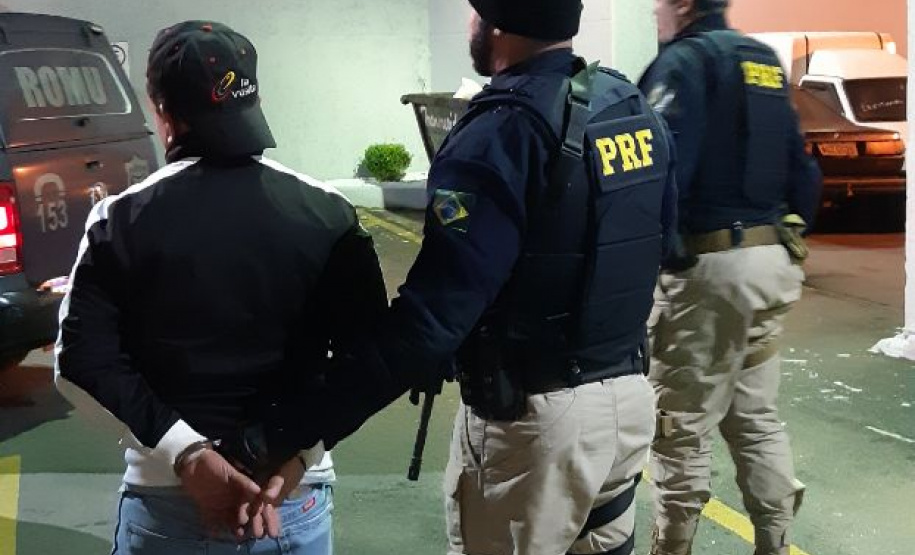 PRF efetua prisão durante rondas ostensivas previstas pelo projeto-piloto “Em Frente, Brasil” -