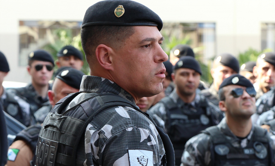 Curitiba, 27 de setembro de 2019.  Operação 1º CRPM.